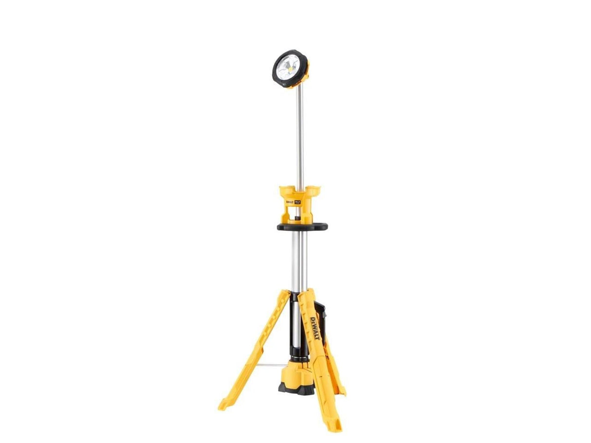 Dewalt LED-lampe på trefod 18V 3000 LU