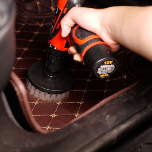 Maxshine "Drill" Blød Læder & Tekstil Børstesæt