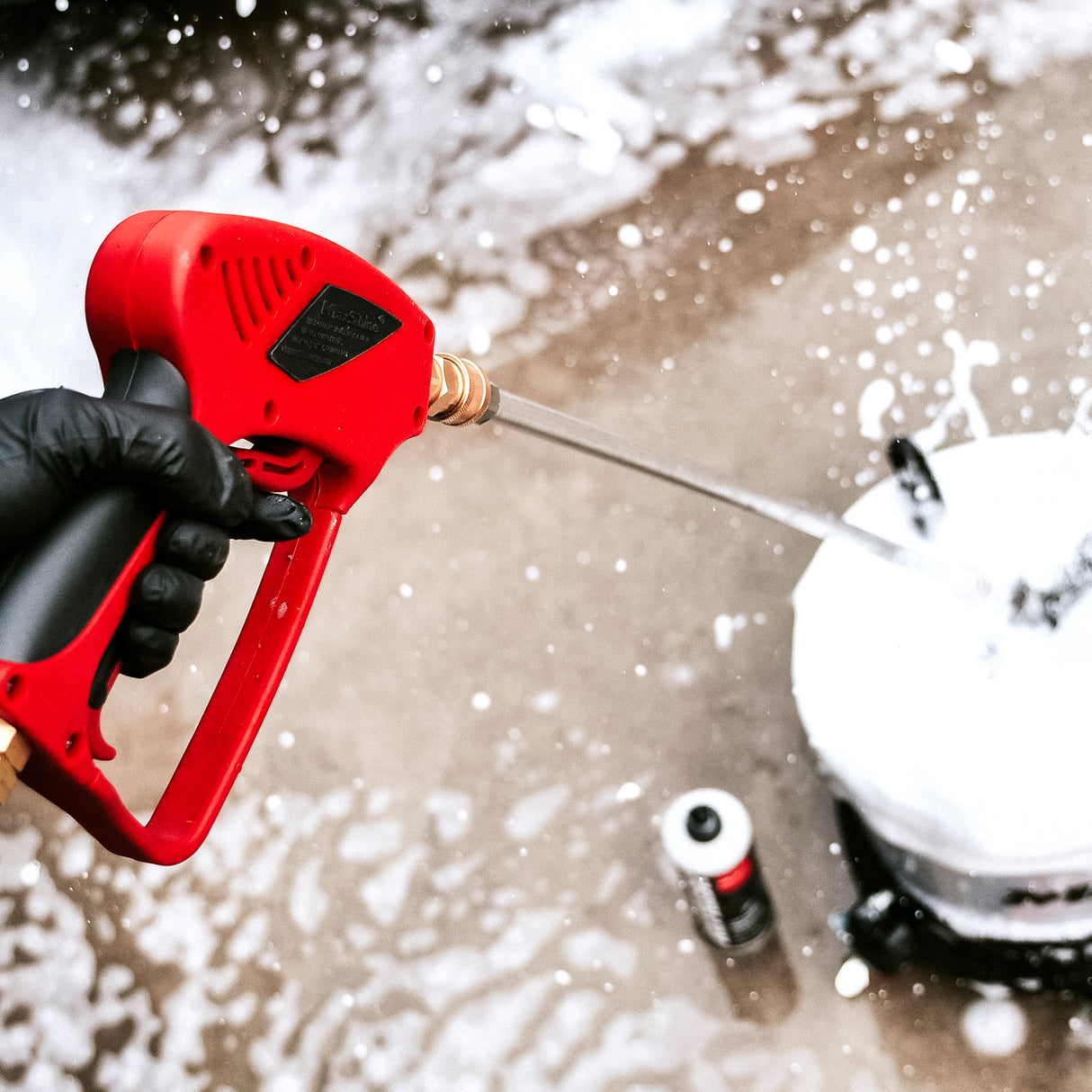 MaxShine Pistolgreb inkl. adaptere