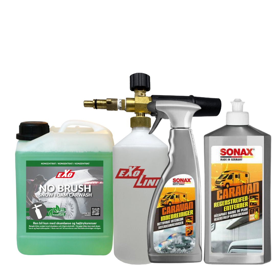 Vaskepakken til camping