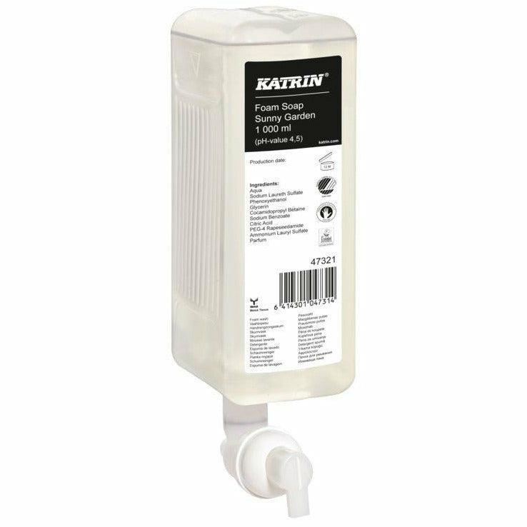 Katrin Foam Soap, Sunny Garden - 1000ml. - Xpert Cleaning