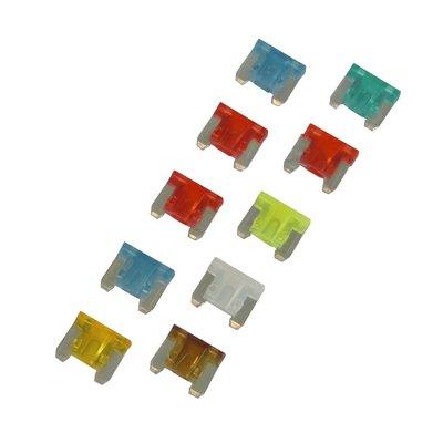 Sikringer mini assorteret 10 stk. - Xpert Cleaning