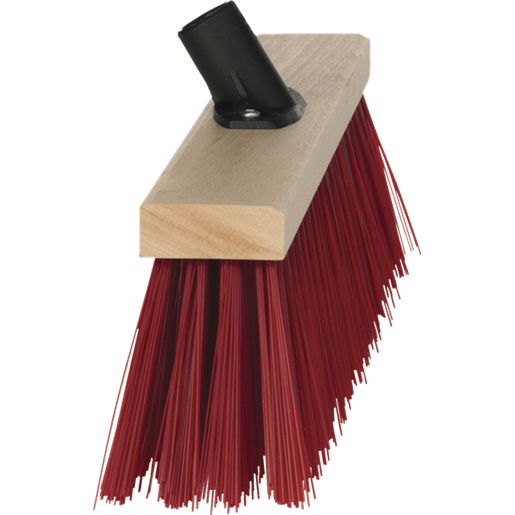 Vikan træ gadekost m. gevind 540mm - Xpert Cleaning