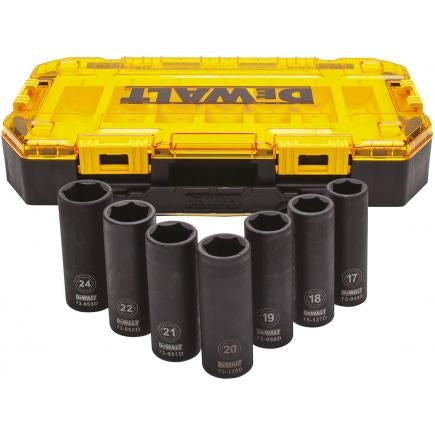 Dewalt slagtoppesæt 1/2 7 stk.