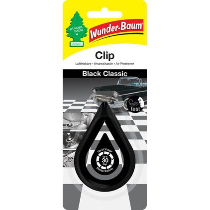 WUNDER-BAUM CLIP BLACK CLASSIC