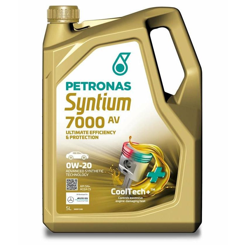 Petronas Syntium 7000 AV 0W-20 5L - Xpert Cleaning