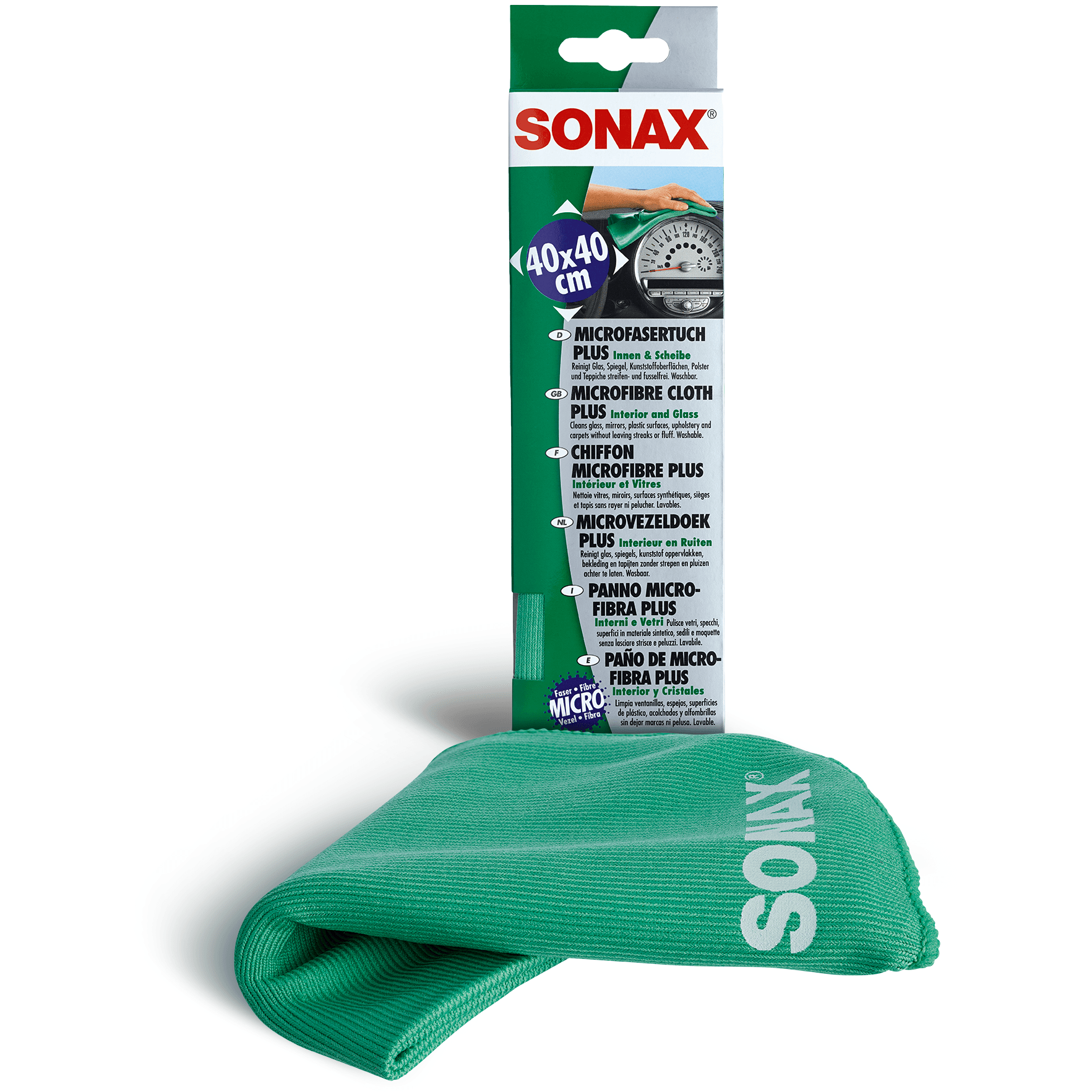 SONAX Microfiber Klud Glas - Xpert Cleaning