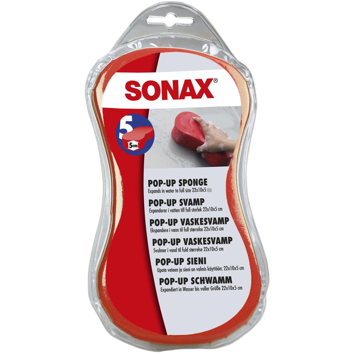 SONAX Vaskesvamp Pop-Up - Xpert Cleaning